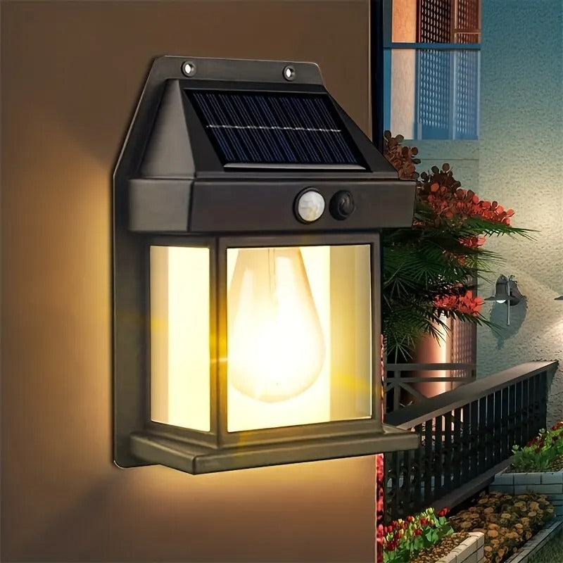 CALLISTA LED Solar Wall Lamp – Outdoor Waterproof Up & Down Garden Light