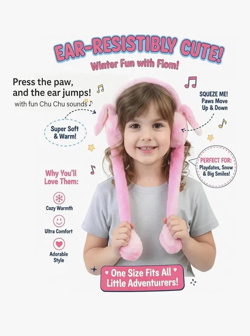 Dancing Earmuff with Sound Effect & Movable Ears