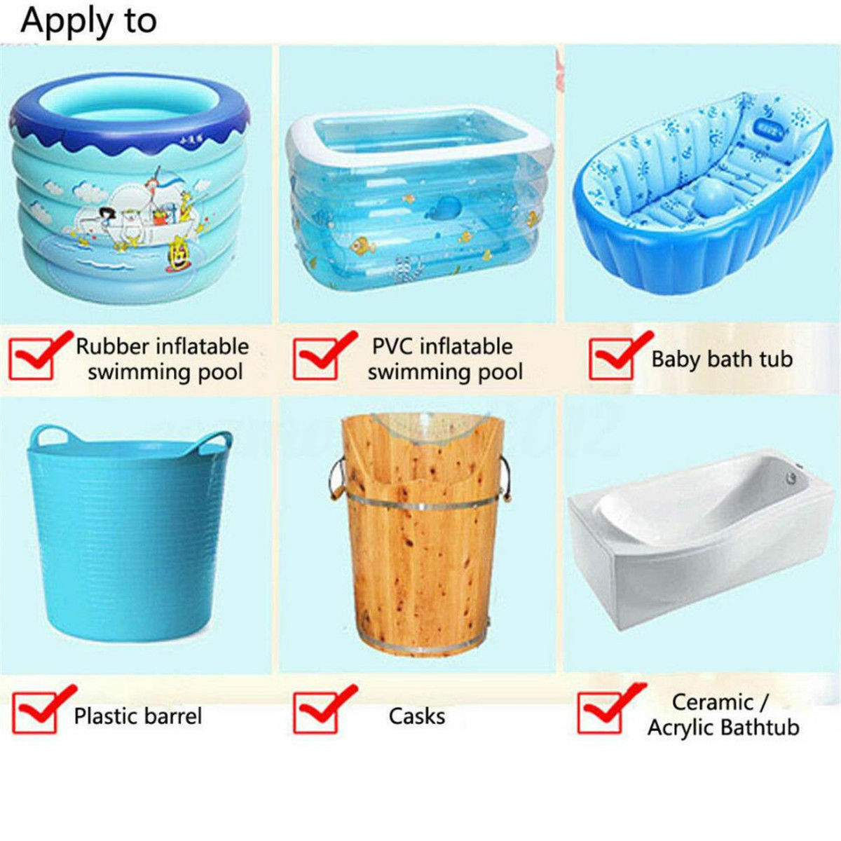 NSG F8 2000W Stainless Steel Electric Water Heating Coil – Fast Immersion Rod