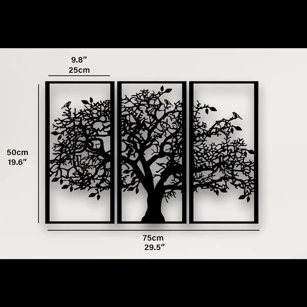3D Tree Wall Art – Premium Wooden Tree Wall Art for Home Décor