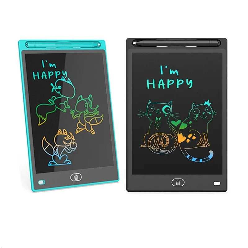 Multicolor LCD Writing Tablet for Kids – Erasable Digital Drawing & Learning Pad