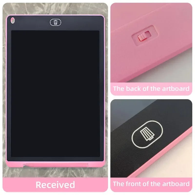 Multicolor LCD Writing Tablet for Kids – Erasable Digital Drawing & Learning Pad