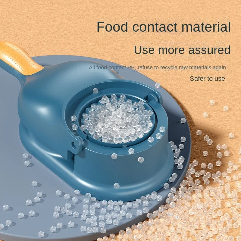 2-in-1 Manual Dumpling Maker & Dough Press Machine