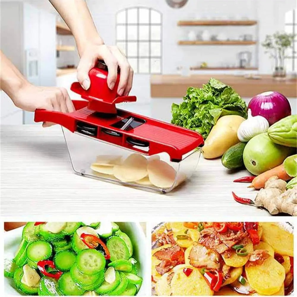 10-in-1 Mandoline Slicer & Vegetable Cutter
