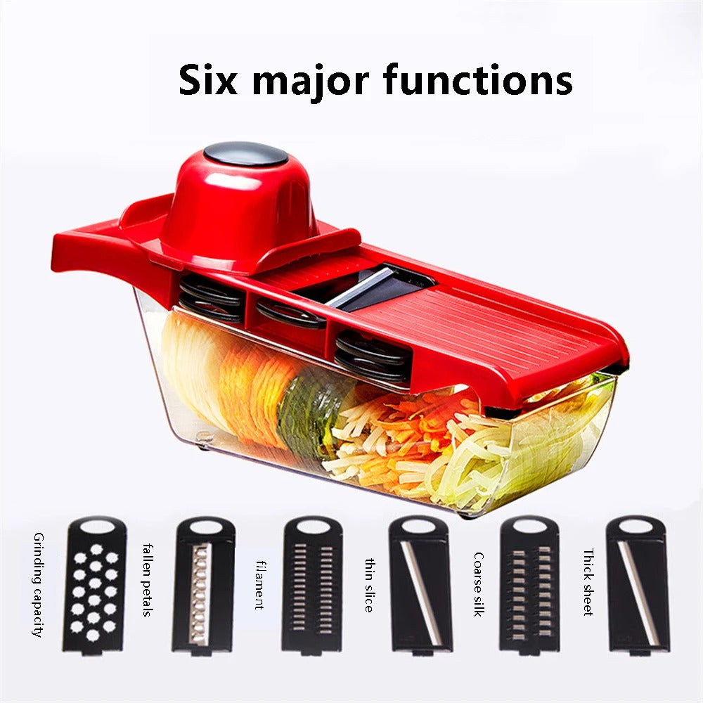 10-in-1 Mandoline Slicer & Vegetable Cutter