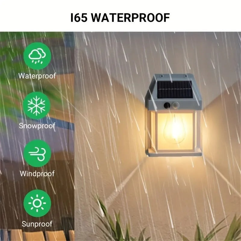 CALLISTA LED Solar Wall Lamp – Outdoor Waterproof Up & Down Garden Light