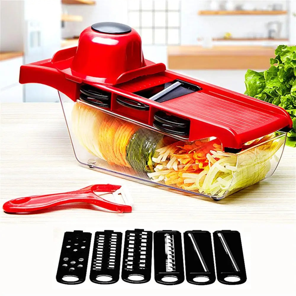 10-in-1 Mandoline Slicer & Vegetable Cutter