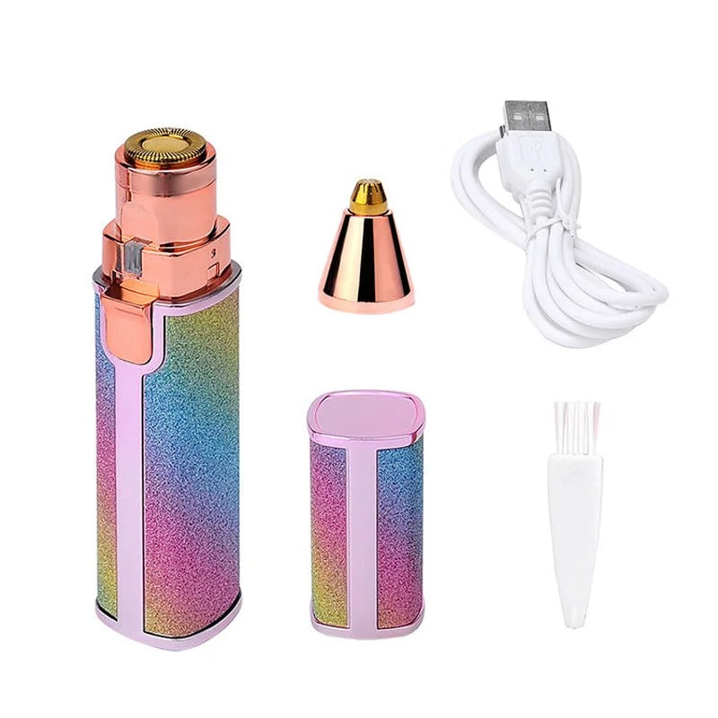 2-In-1 Rechargeable Electric Eyebrow Trimmer – Precision & Smooth Finish