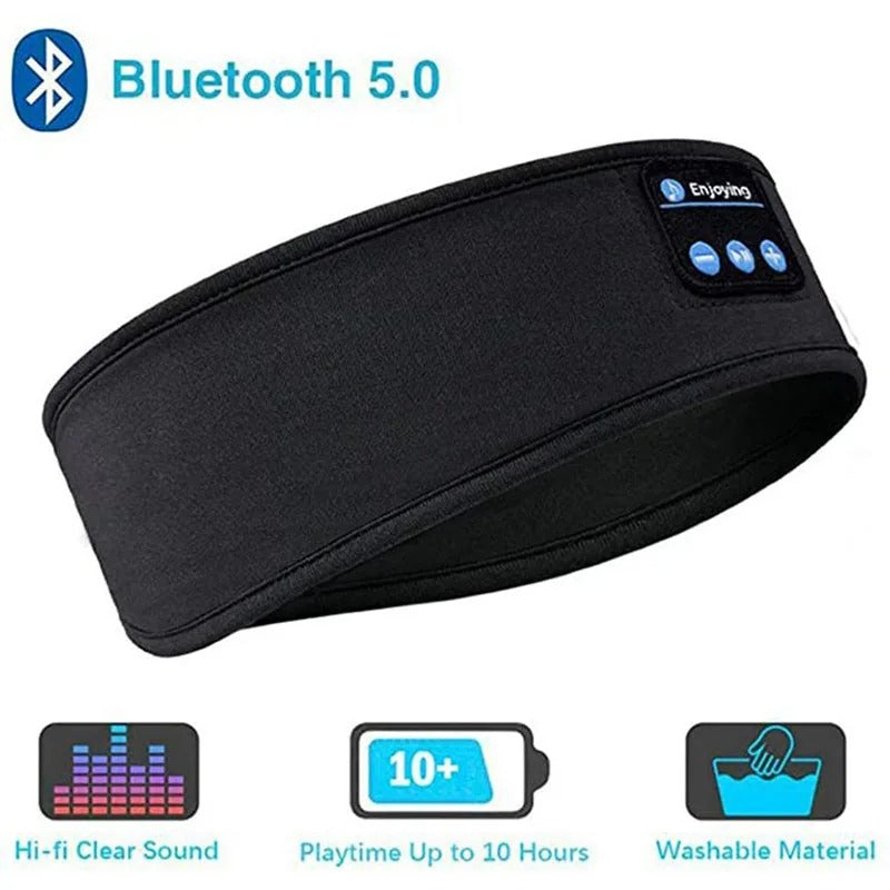 Bluetooth Headphones Sleeping Headband – Wireless Music & Sleep Comfort