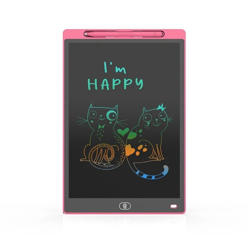 Multicolor LCD Writing Tablet for Kids – Erasable Digital Drawing & Learning Pad