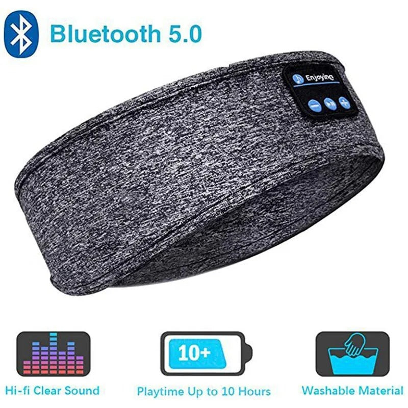 Bluetooth Headphones Sleeping Headband – Wireless Music & Sleep Comfort